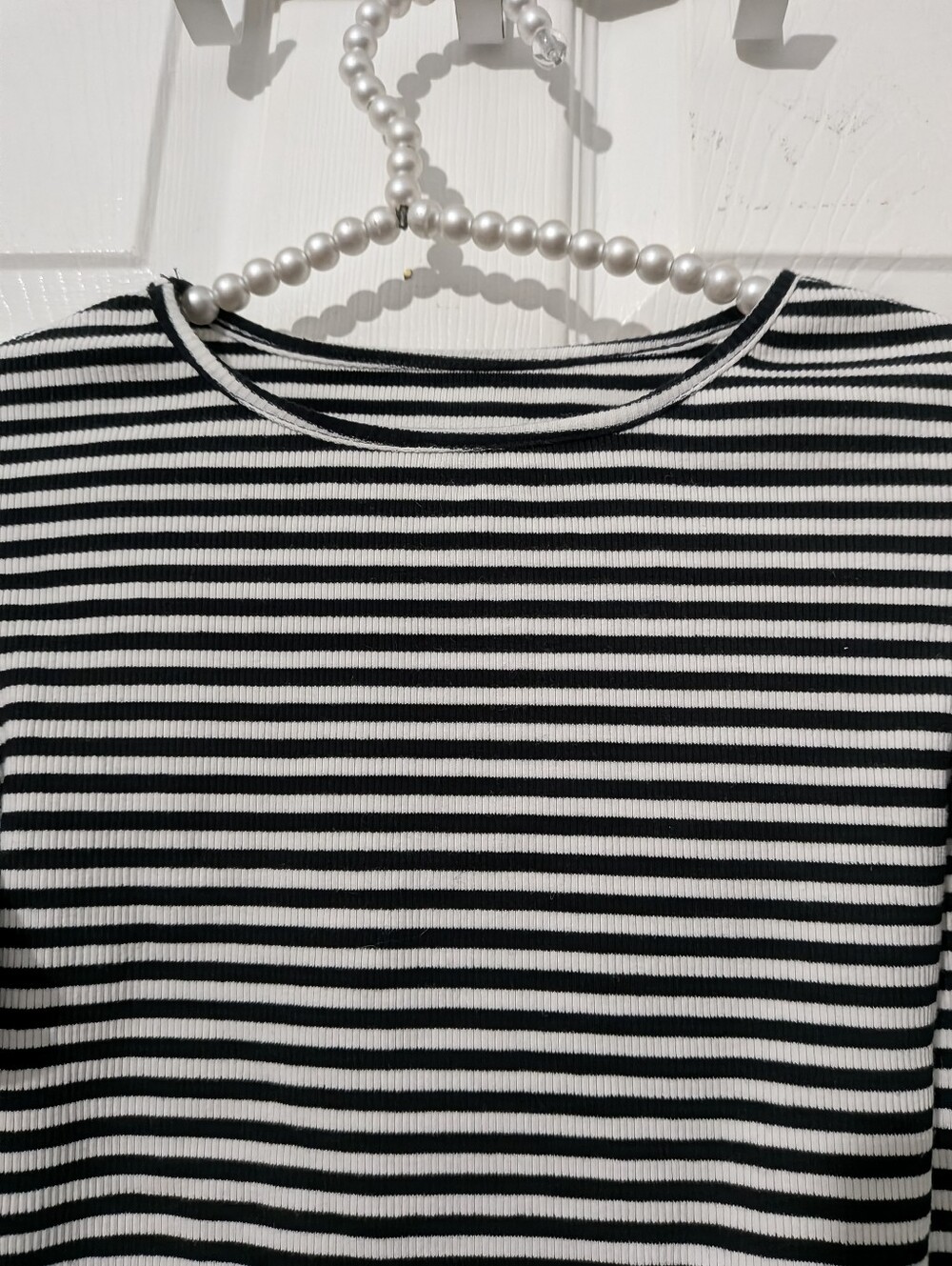 Commense Striped Ribbed Top - Picture 15 of 16